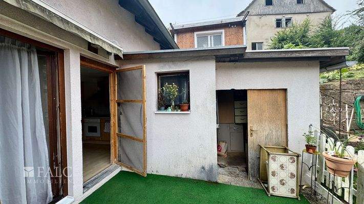 Ausgang zur Terrasse