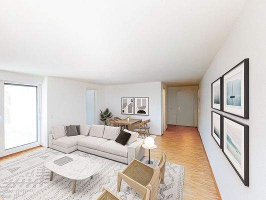 Offener Wohn- und Essbereich (2)