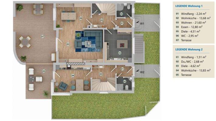 Grundriss Erdgeschoss