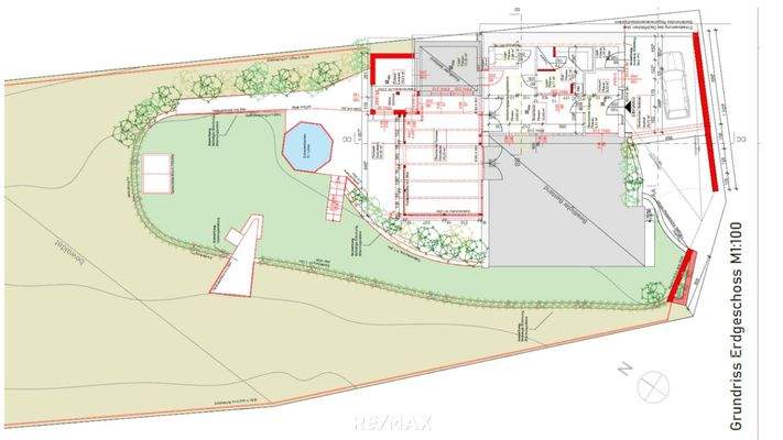 Grundriss EG Entwurf