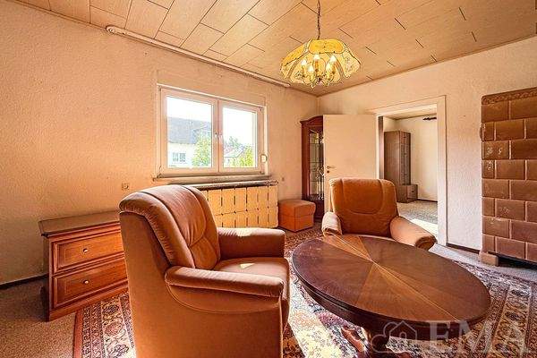 Blick vom Wohnzimmer