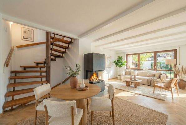 Wohnzimmer Renovierungsbeispiel