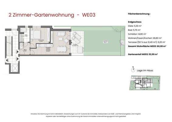 Grundriss WE3