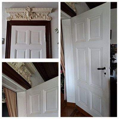 Originaltüren mit Stuck