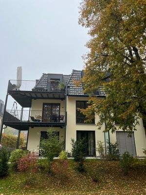 Ansicht Haus 1 OG Balkon