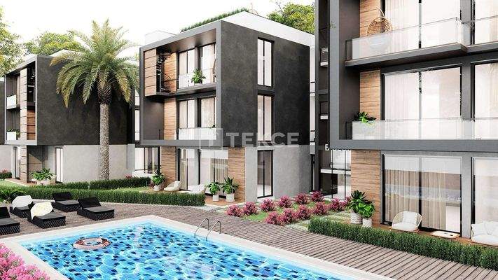 Apartments in a Complex with a Pool in North Cyprus Girne