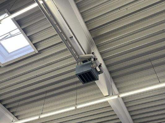 Heizung in der Halle