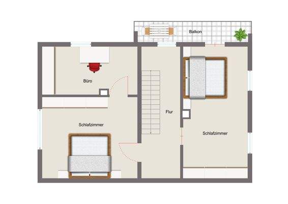 Grundriss Obergeschoss