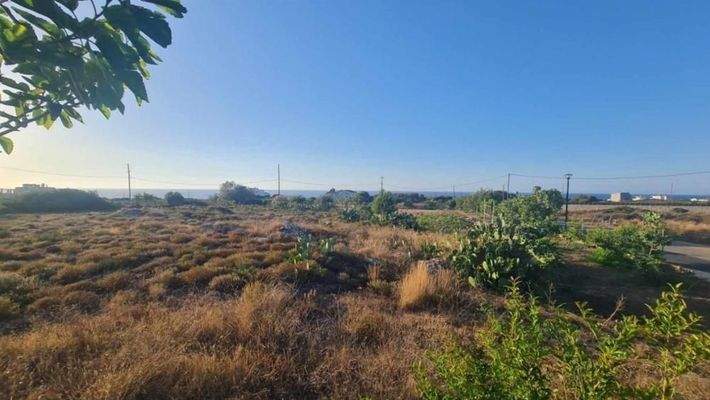 Kreta, Stavros: Land in Akrotiri mit Meerblick zu verkaufen