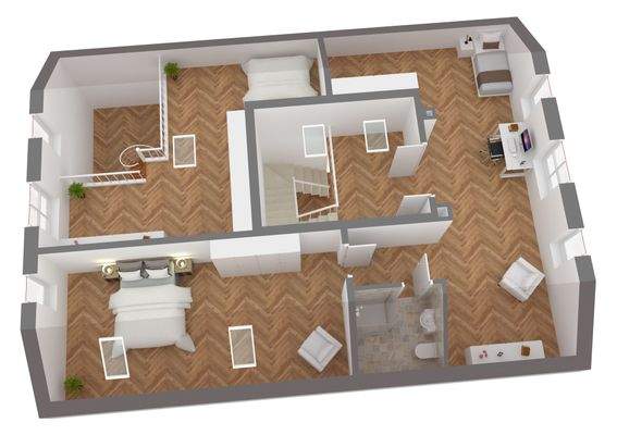 Grundriss Dachgeschoss