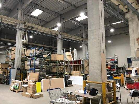 Innenansicht Produktionshalle