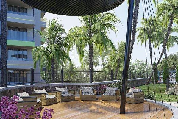 Sea View Apartments within a Complex in Alanya Turkey