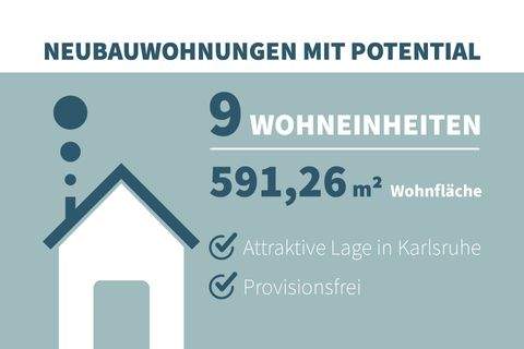 Karlsruhe / Innenstadt-Ost Renditeobjekte, Mehrfamilienhäuser, Geschäftshäuser, Kapitalanlage