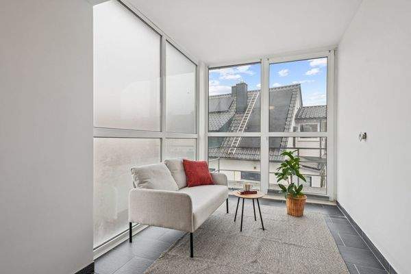 Treppenhaus zur Einliegerwohnung