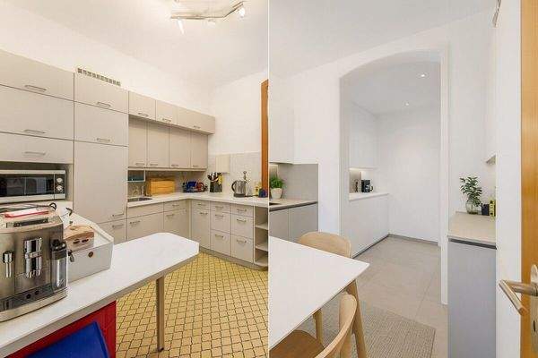 vorher / nachher - Beispiel Küche