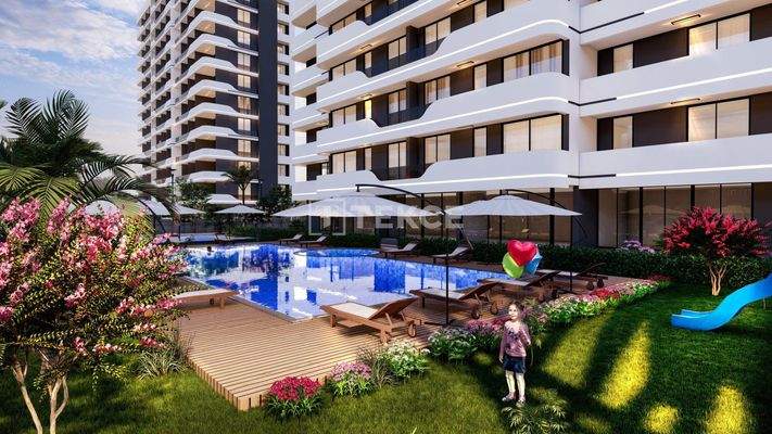 Nature and Sea View New Apartments in Mersin