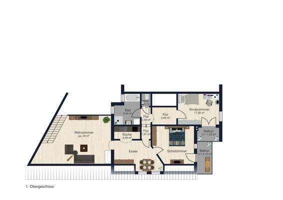 Grundriss Souterrain