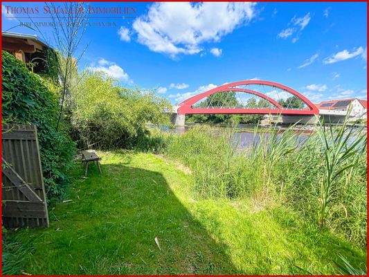 Direkter Zugang zum Fluss Regen