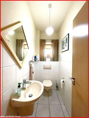 Gäste-WC im Erdgeschoss