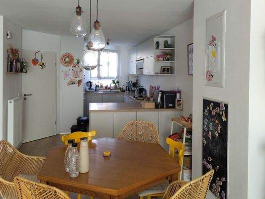 Blick Essplatz - Küche