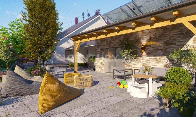 Terrasse Visualisierung