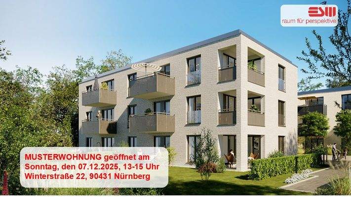 Haus A Westansicht Hinweis Musterwohnung