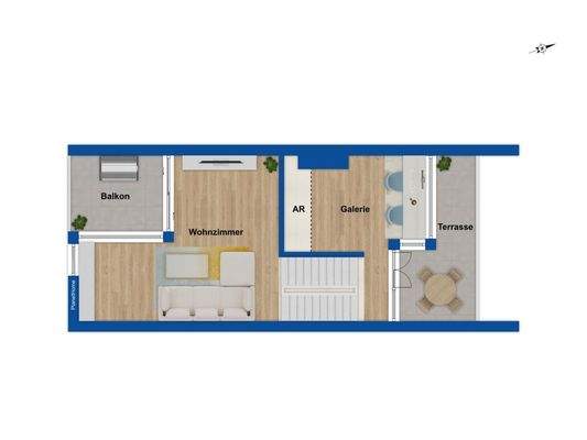 Grundriss 3. Obergeschoss