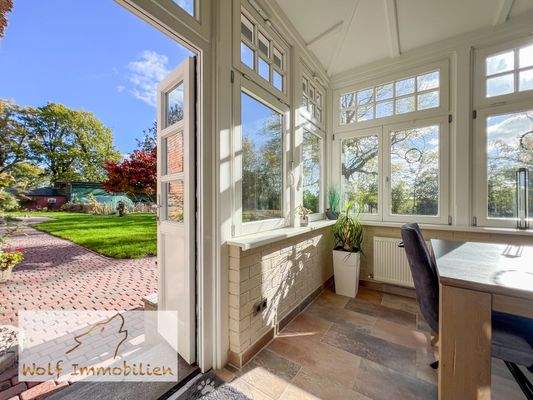 Wintergarten mit Terrasse