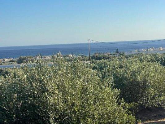 Kreta, Koutsouras: Tolles Baugrundstück in Meeresnähe zu verkaufen