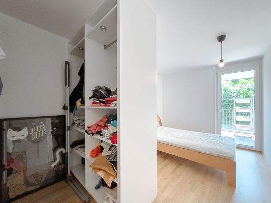 Schlafzimmer begehbarer Schrank