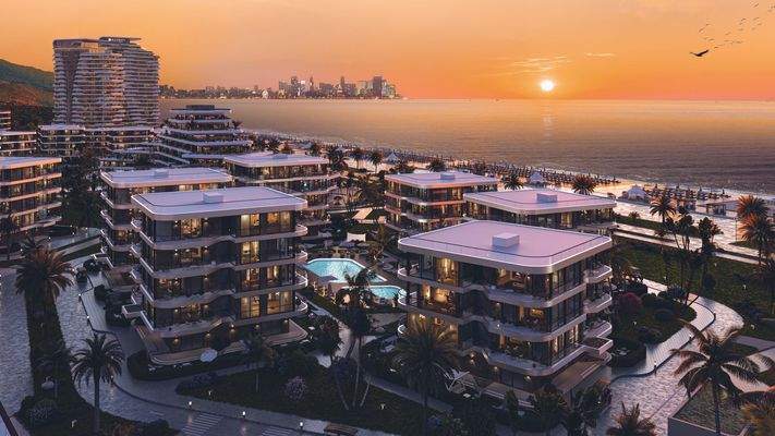 Blick vom Projekt nach Batumi