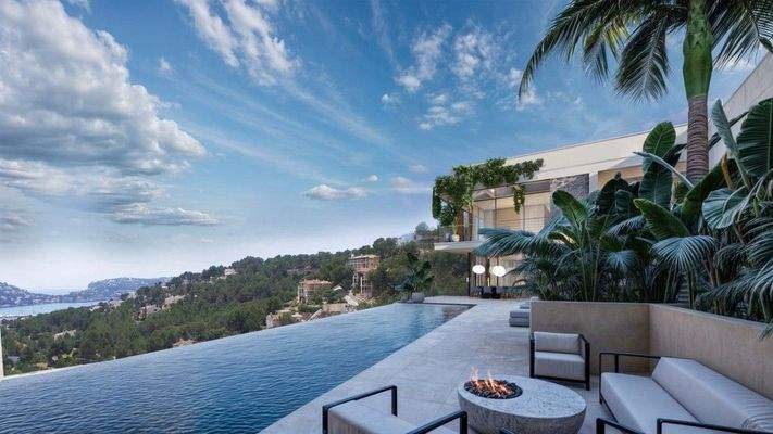 Baugrundstück mit Lizenz und Meerblick zu verkaufen in Can Borras, Puerto Andratx, Mallorca BHHS-BAL-0971