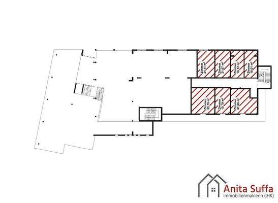 Konzept Variante Hotel Obergeschoss