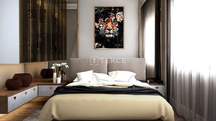 Apartments in Alanya Gazipaşa Complex with Rich Social Facilities