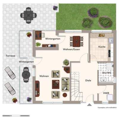 Grundriss Erdgeschoss