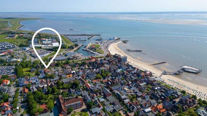 Luftbild Wyk auf Föhr