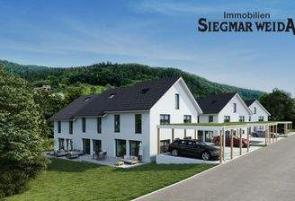 Visualisierung 3x3 Reihenhäuser