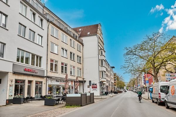 Blick in die Straße