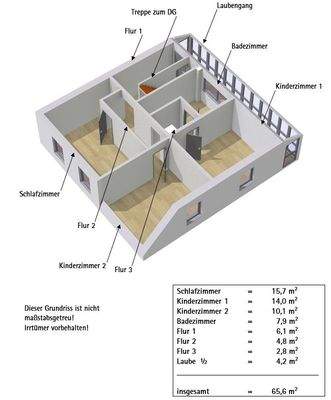 Grundriss und WFL OG