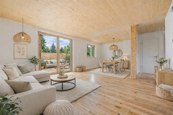 Wohn-/Esszimmer - KI generiert