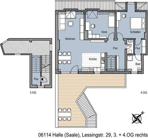 Halle (Saale) Wohnungen, Halle (Saale) Wohnung mieten