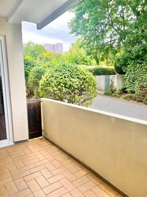 Aussicht Balkon Küche