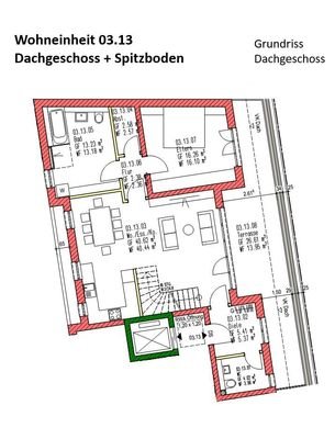 Wohnung 13-Dachgeschoss-NEU