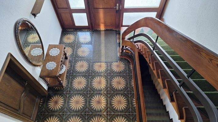 Dielenansicht von der Empore