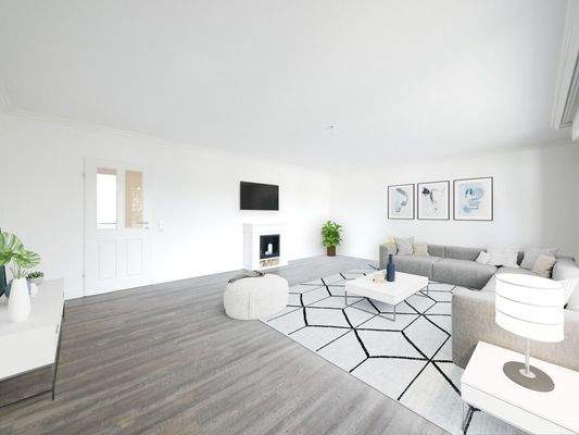 Einrichtungsbeispiel Wohnzimmer