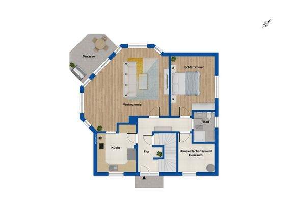 Grundriss - Erdgeschoss