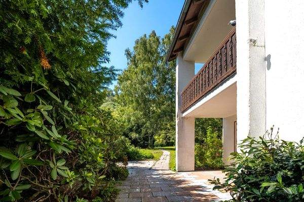 Loggia vor dem Essbereich