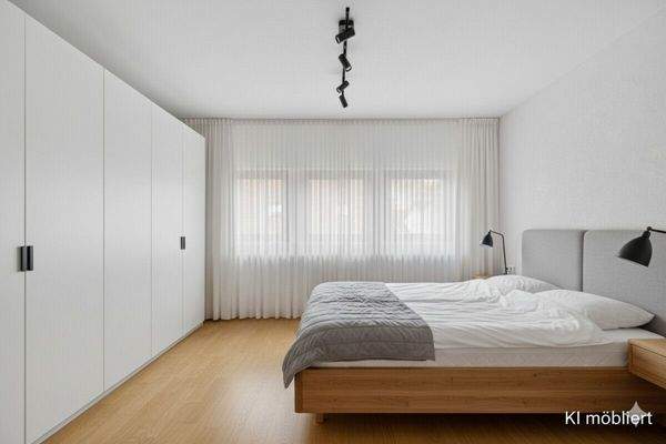 Schlafzimmer 1 (KI-möbliert)