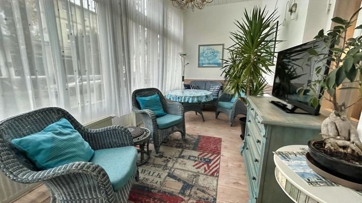 Veranda Vorderhaus EG Fewo 1