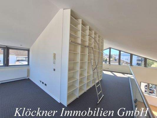 Bibliothek Galeriebereich